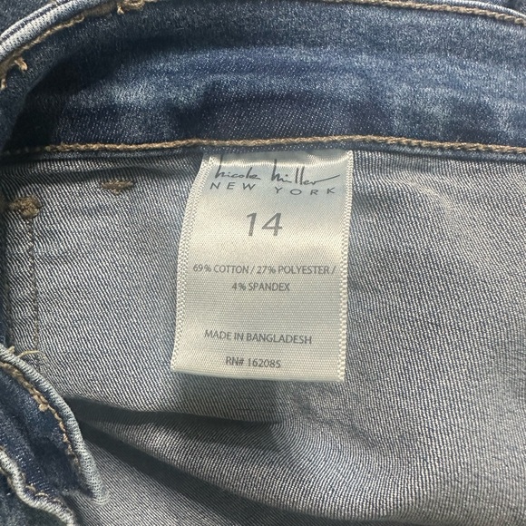 Soho Relaxed Fit Light Blue Jeans Capri - Picture 5 of 7